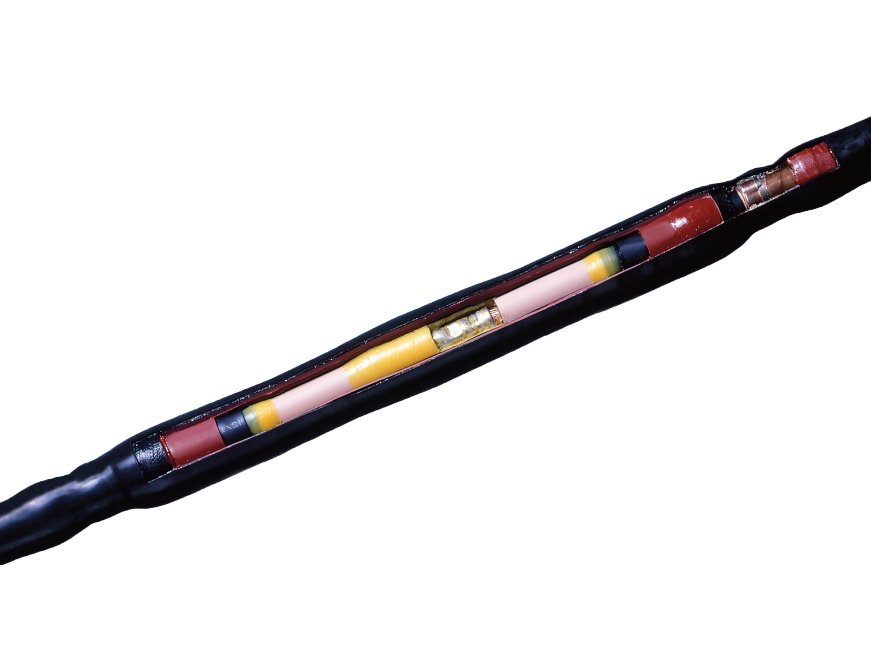 HVS-1522S | Empalme termocontráctil | 15 kV | 250–350 kcmil | Raychem (TE Connectivity)