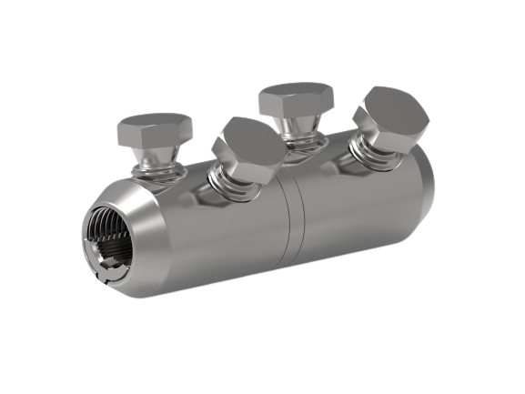 ASBS | Conector (manguito) mecánico bimetálico Cu/Al shear bolt hasta 35 kV (2)