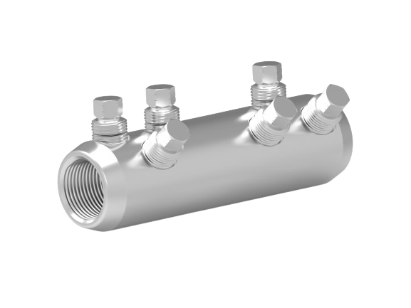 BSMB / BSM | Conector (manguito) mecánico bimetálico Cu/Al shear bolt hasta 42 kV (2)