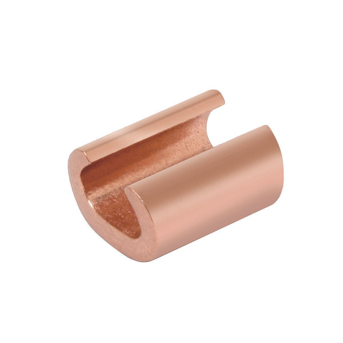 Conector derivador de cobre electrolítico tipo “C” a compresión para cable de cobre (Tipo YC-C)