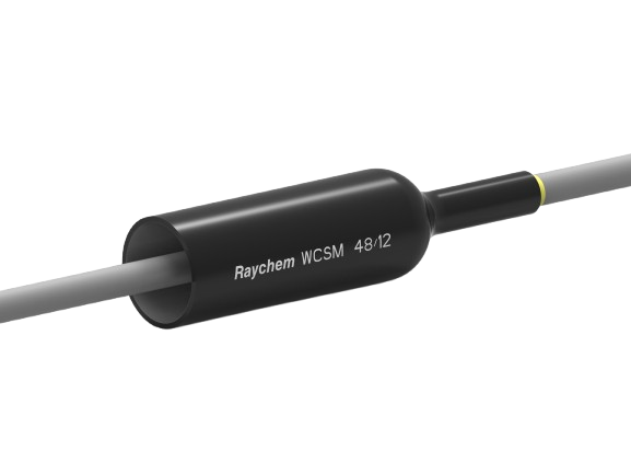 WCSM-48/12-1200-S-(B10) | Manga termocontráctil de pared gruesa | longitud 1200 mm | diámetro 48 mm a 12 mm | calibre del conductor 2/0 AWG a 750 kcmil | Raychem (TE Connectivity)