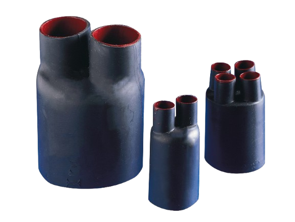 CBR-6-2-A-(B3) | Bota termocontráctil | 6 salidas | diámetro para entrada 67 a 135 mm | Raychem (TE Connectivity)