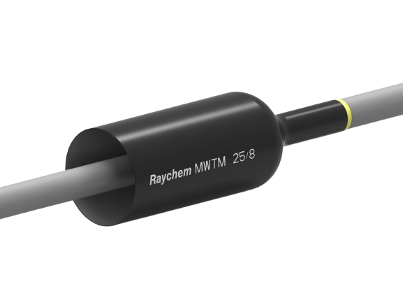 MWTM-25/8-1200-S(B25) | Manga termocontráctil de pared media | longitud 1200 mm | diámetro 25 mm a 8 mm | Raychem (TE Connectivity)