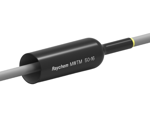 MWTM-50/16-1200-S-(B15) | Manga termocontráctil de pared media | longitud 1200 mm | diámetro 50 mm a 16 mm | Raychem (TE Connectivity)