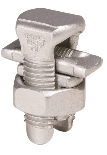 KSU20 | Conector estañado Cu/Al/Acero | Línea: 10 sol–4 sol | Derivación: 10 sol–4 sol | Burndy