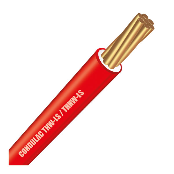 Cable THW-LS/THHW-LS | 10 AWG | 90°C 600V | Rojo | Condulac
