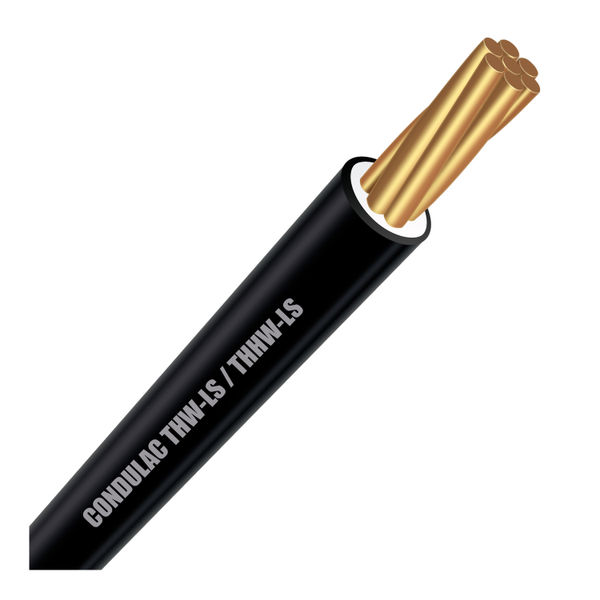 Cable THW-LS/THHW-LS | 3/0 AWG | 90°C 600V | Negro | Condulac