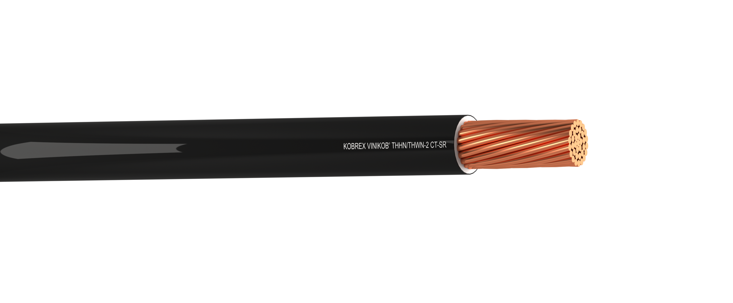 Cable THWN-2/THHN VINIKOB® | 350 kcmil | 90°C 600V | Negro | Kobrex